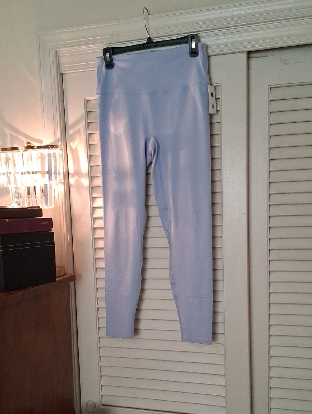 NWT - SPANX Light Blue High-Waist Leggings